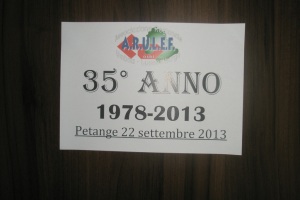 Assemblea ARULEF Lussemburgo 2013 - 35 anni